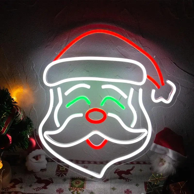 Santa Claus LED Neon Sign