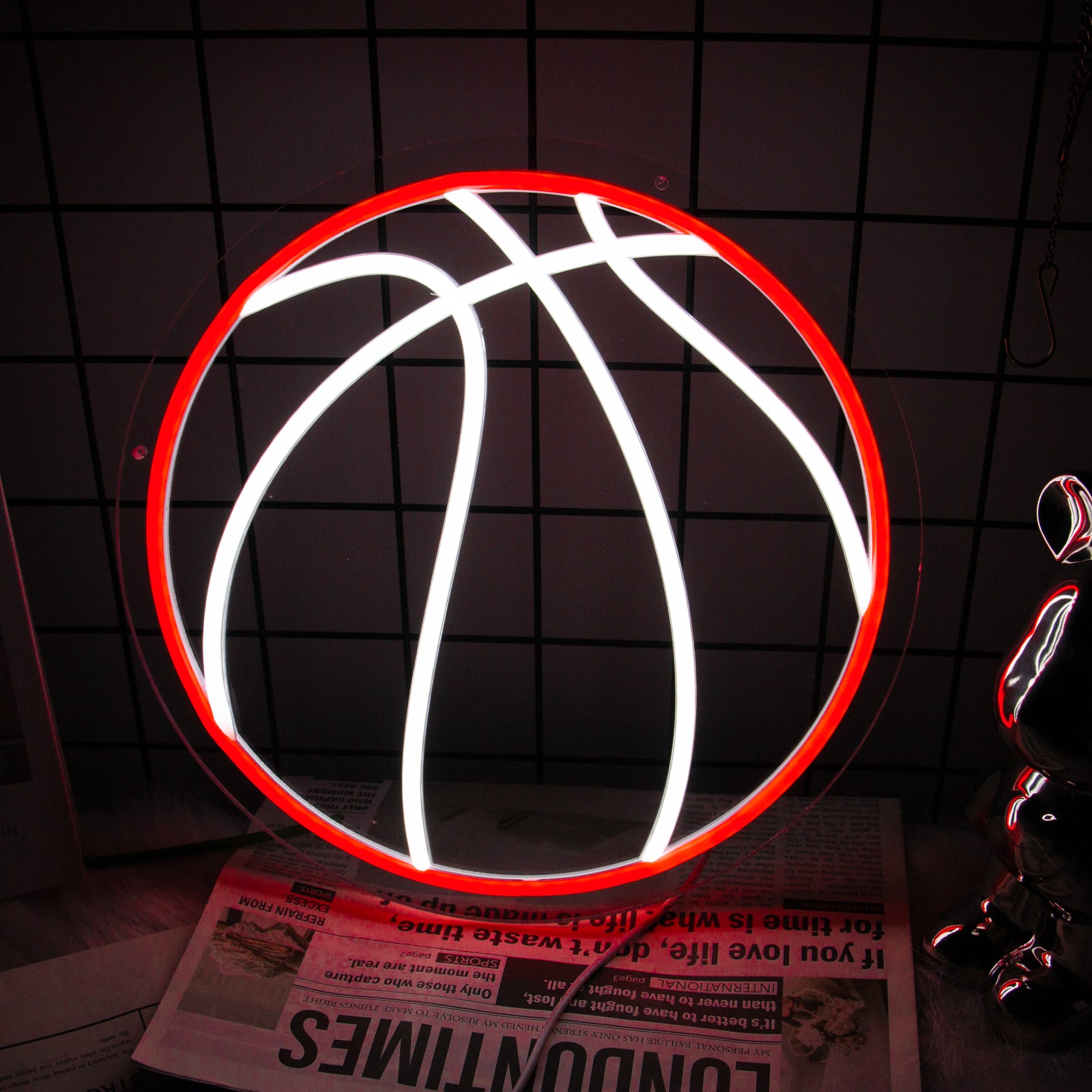 Basketball LED Neon Sign