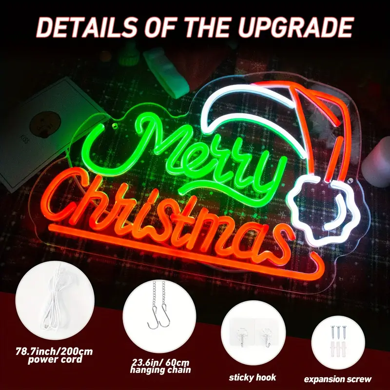 Merry Christmas LED Neon Sign