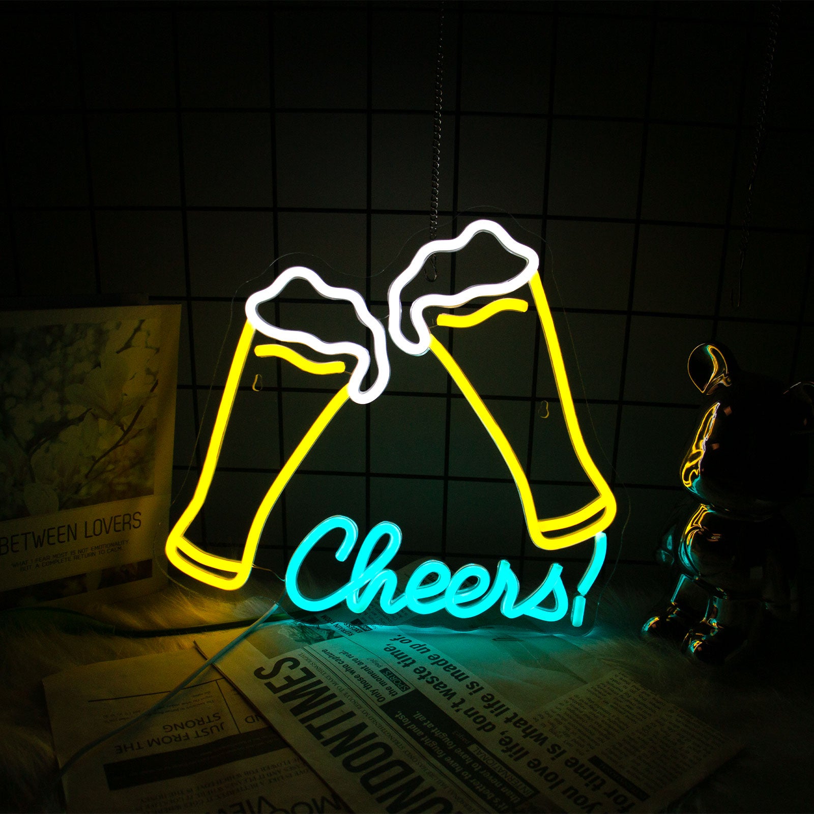 Beer Cheers LED Neon Sign