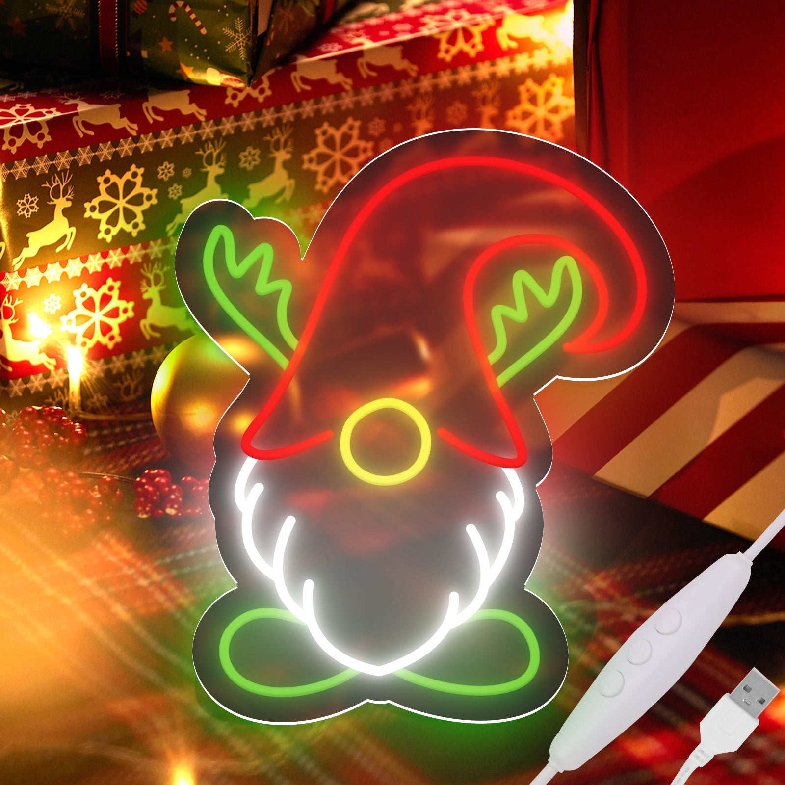 Christmas Dwarves LED Neon Sign