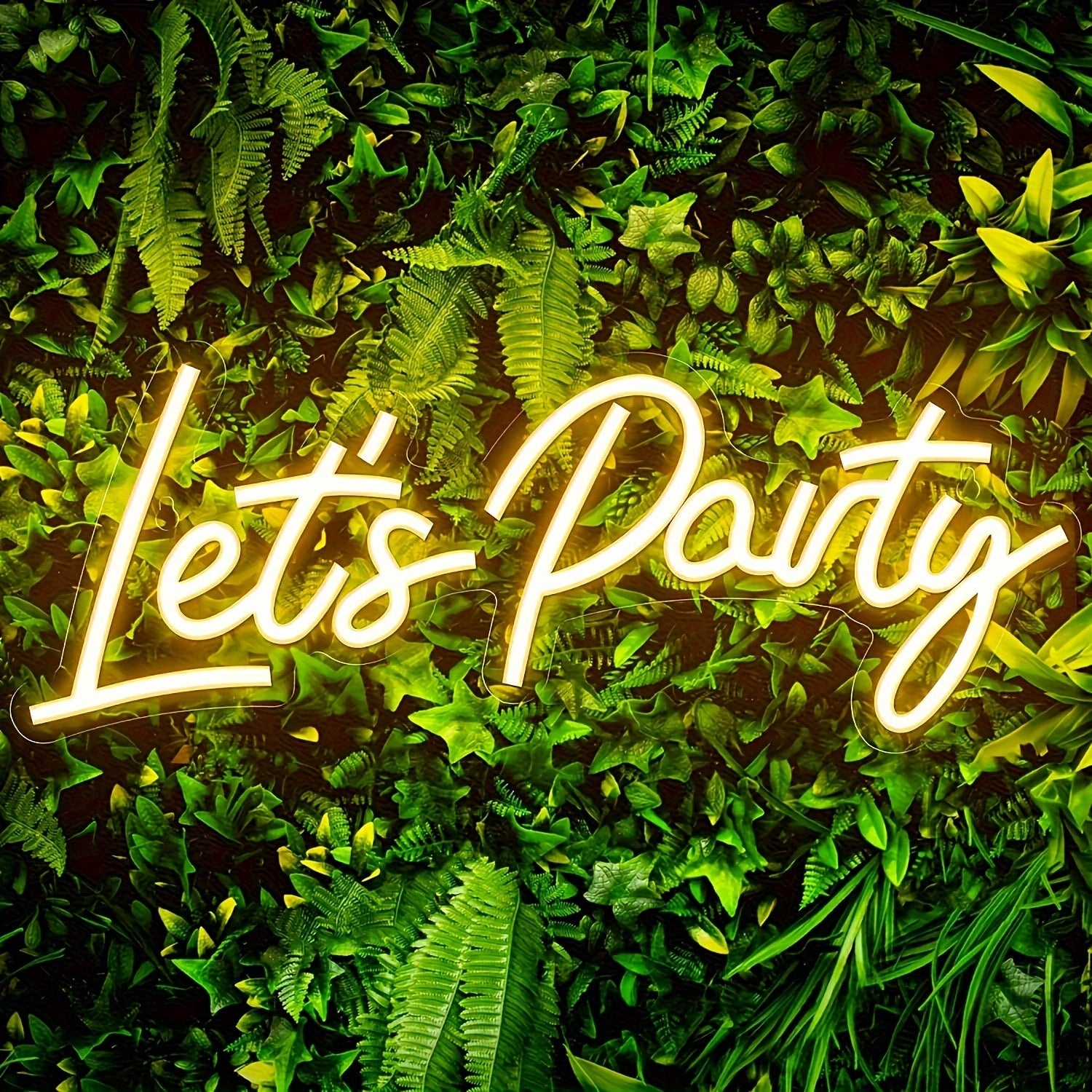 Let's Party LED Neon Sign