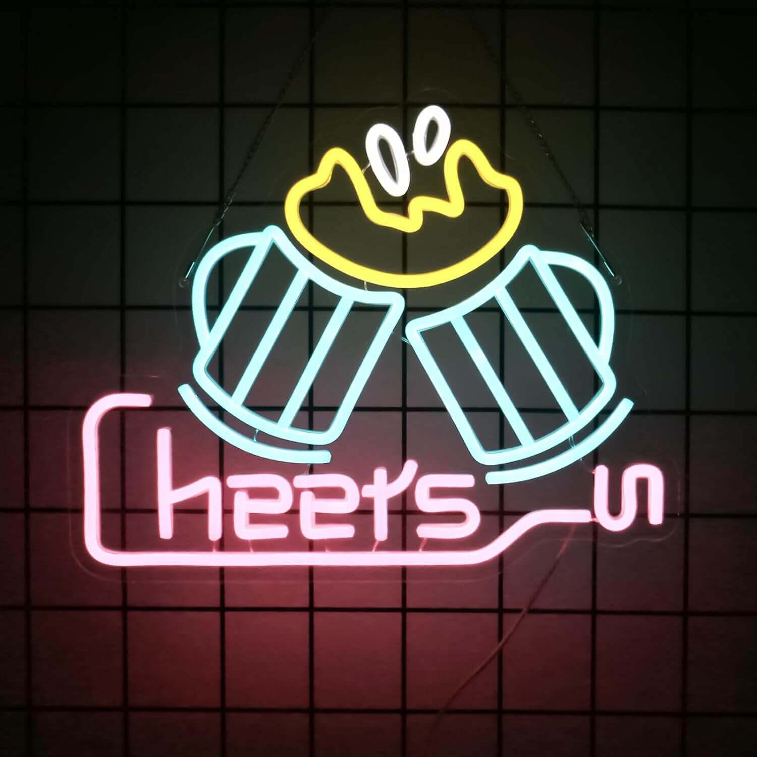 UponRay Cheers LED Neon Sign