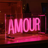 Desk LED Neon Sign