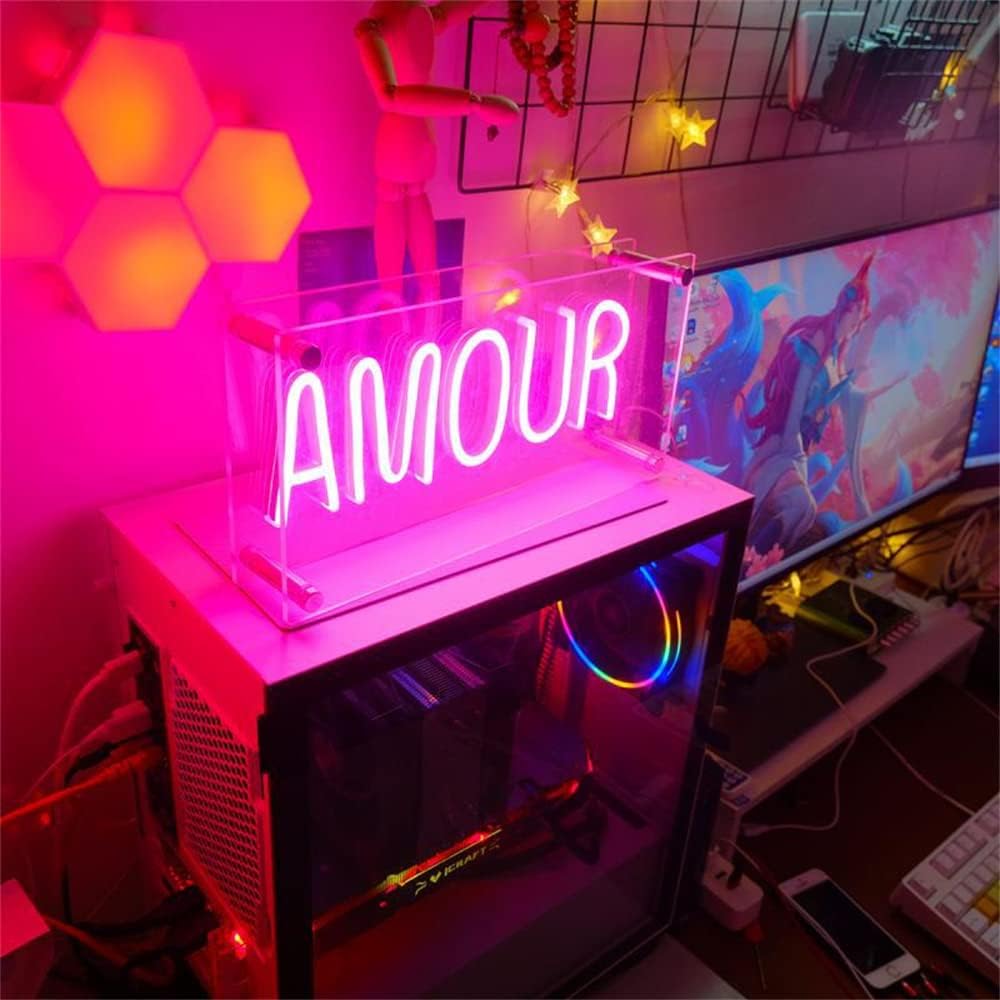 Desk LED Neon Sign