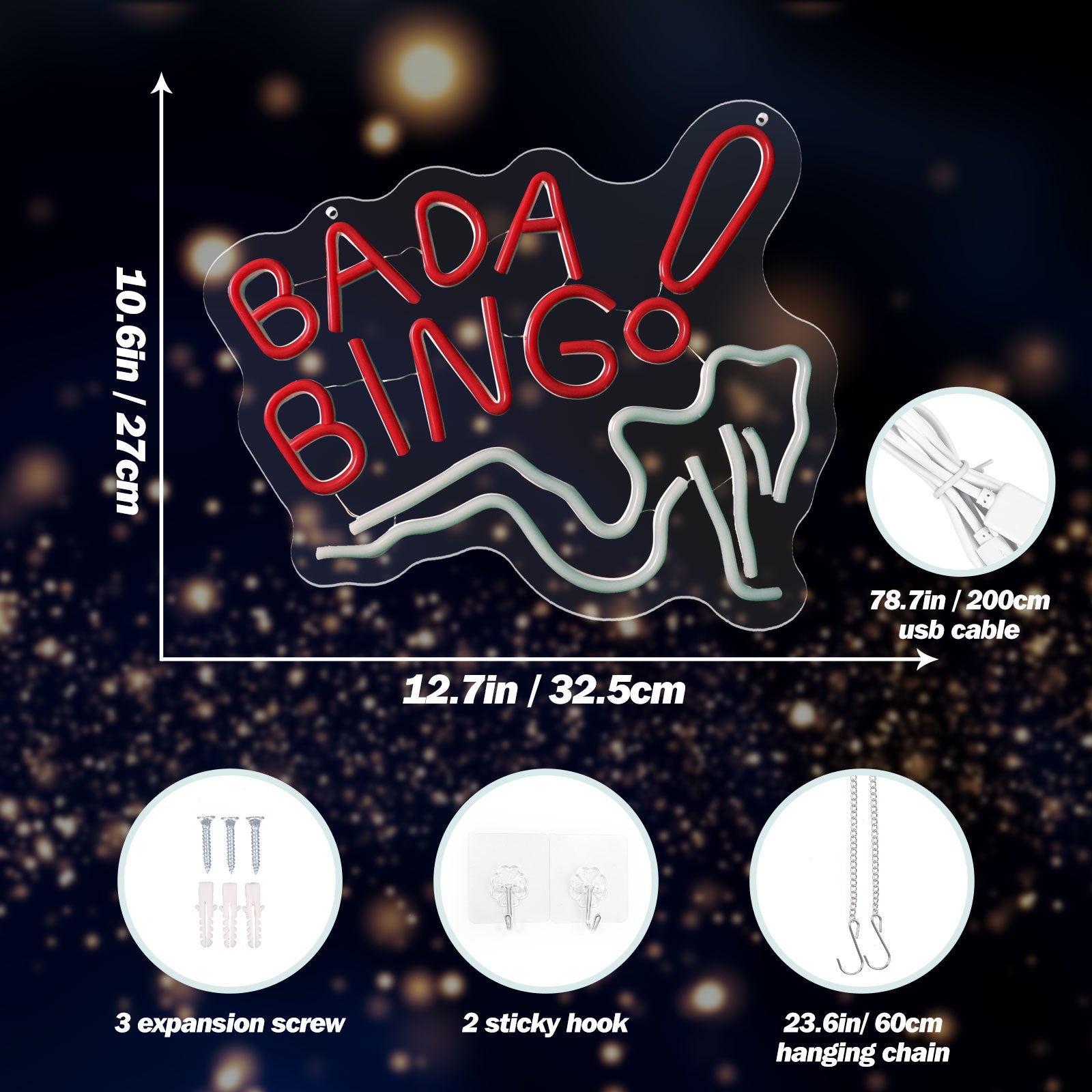 Bada Bing LED Neon Sign