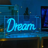 Desk LED Neon Sign