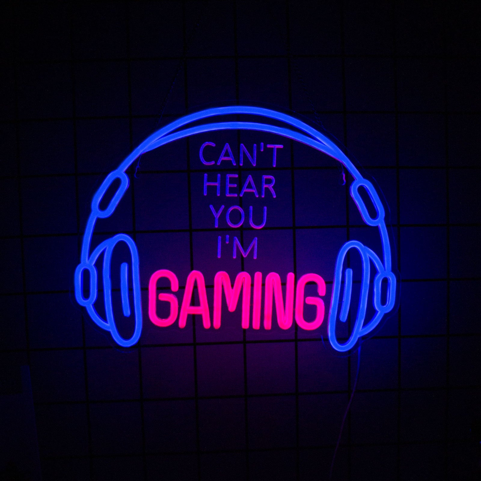 Gaming Earphones LED Neon Sign