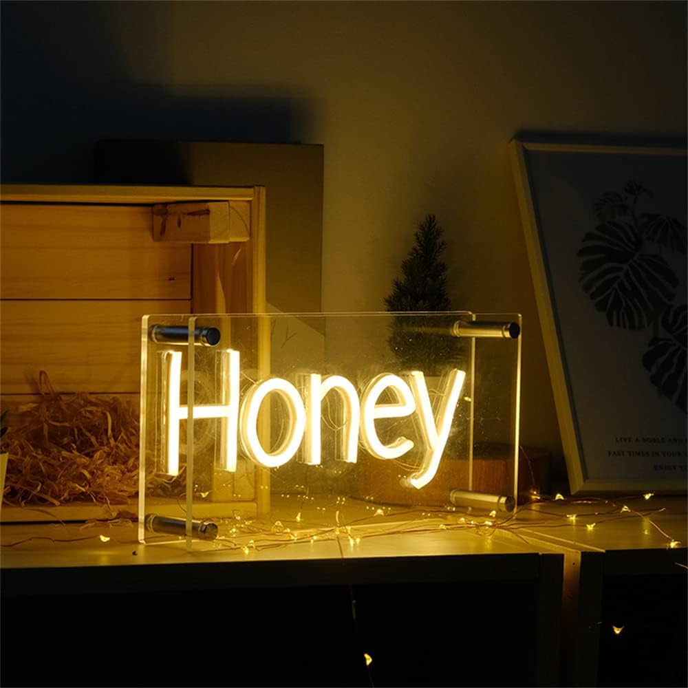 Desk LED Neon Sign