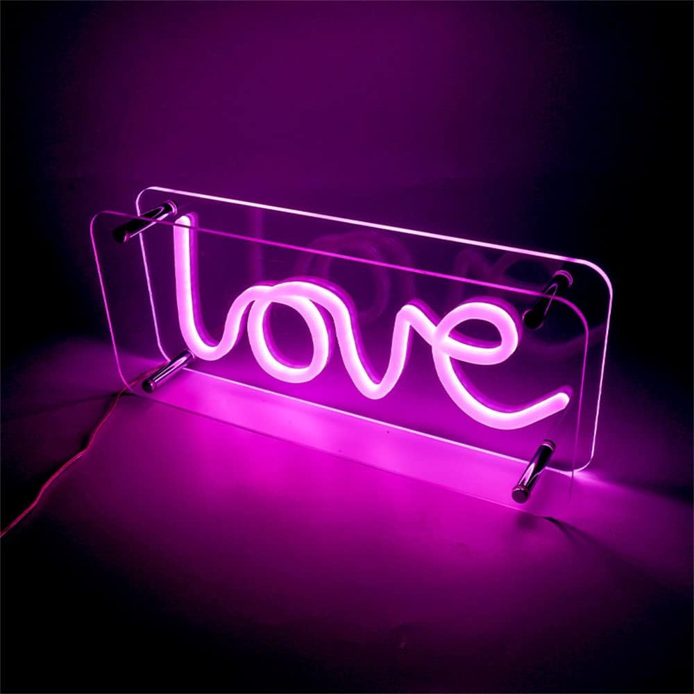 Desk LED Neon Sign