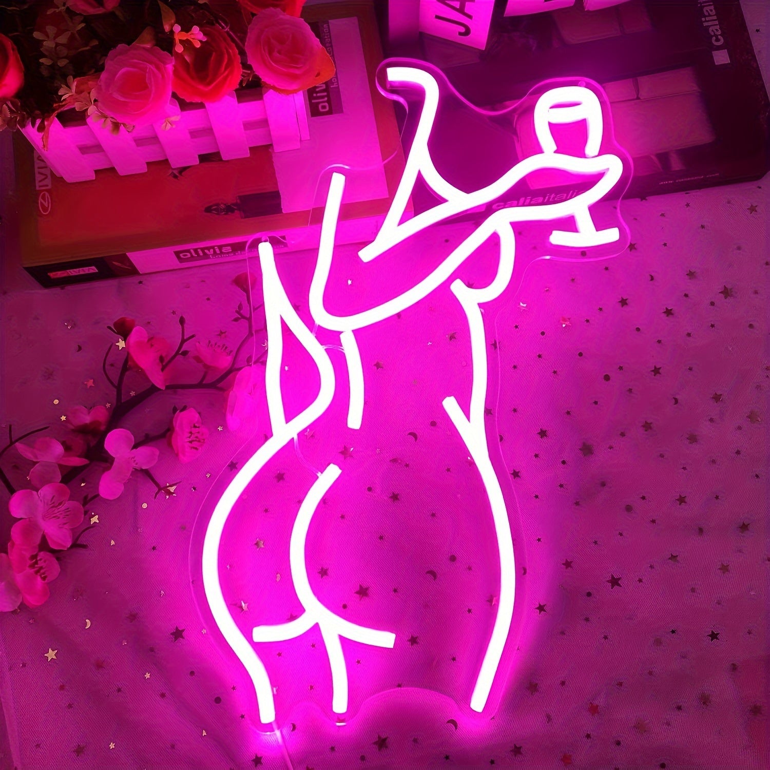 Pink Women LED Neon Sign