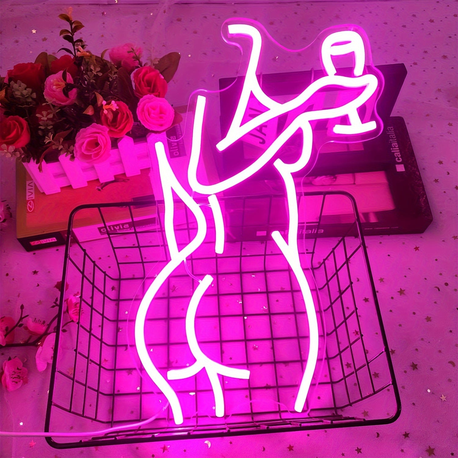 Pink Women LED Neon Sign