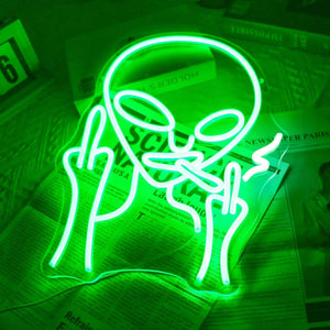 Uponray Alien Neon Sign