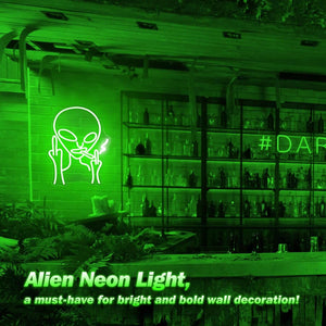 Uponray Alien Neon Sign