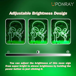 Uponray Alien Neon Sign