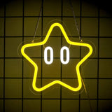 Uponray Star Neon Sign