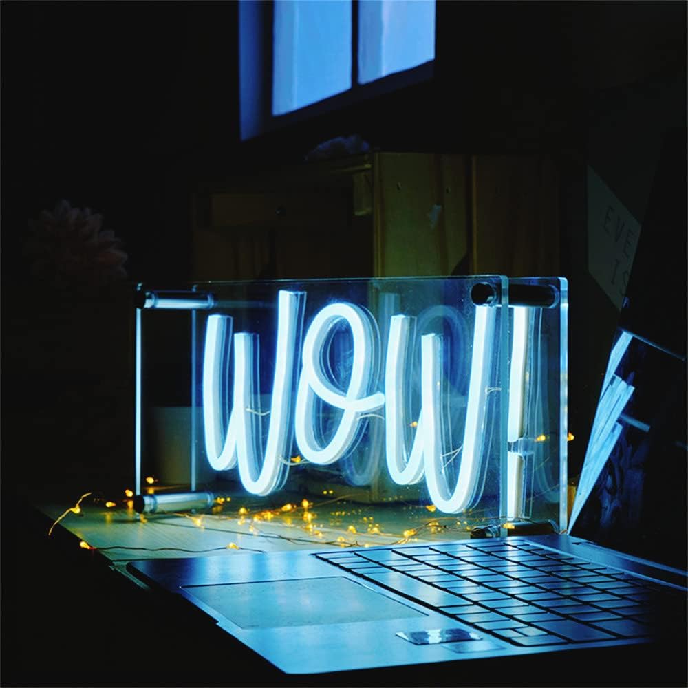 Desk LED Neon Sign